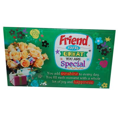 "Friend Message Stand -960-code002 - Click here to View more details about this Product